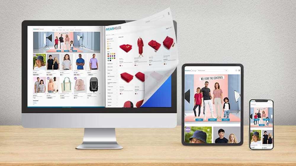 Unser Online-Shop für Textilien und unser Textildesigner - Robert Plenefisch GmbH, Eschborn-Niederhöchstadt